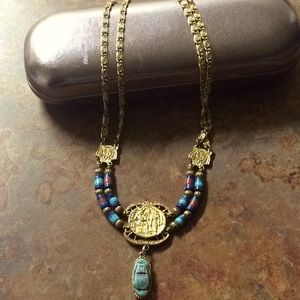 Egyptian inspired necklace